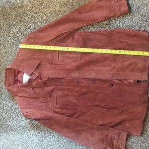 Cresco suede vintage western jacket 44 satin lined